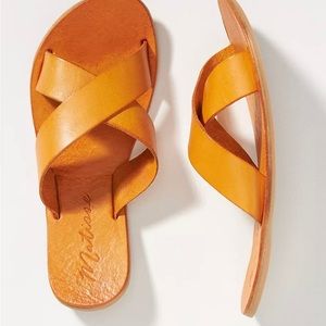 Anthropologie Cuba Leather Sandals